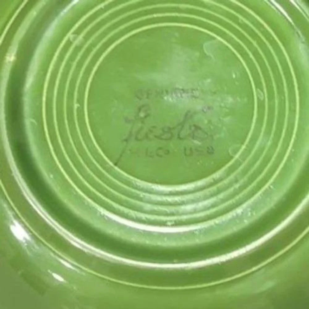Fiestaware Forest Green Vegetable Salad‎ Bowl, Fiesta Serving Ware, Replacement